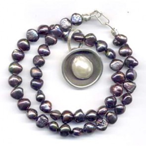 Pendant Pearl and Fresh water