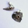 good luck charms
sterling silver and 9 ct gold